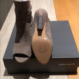 Vince Camuto open toe bootie
